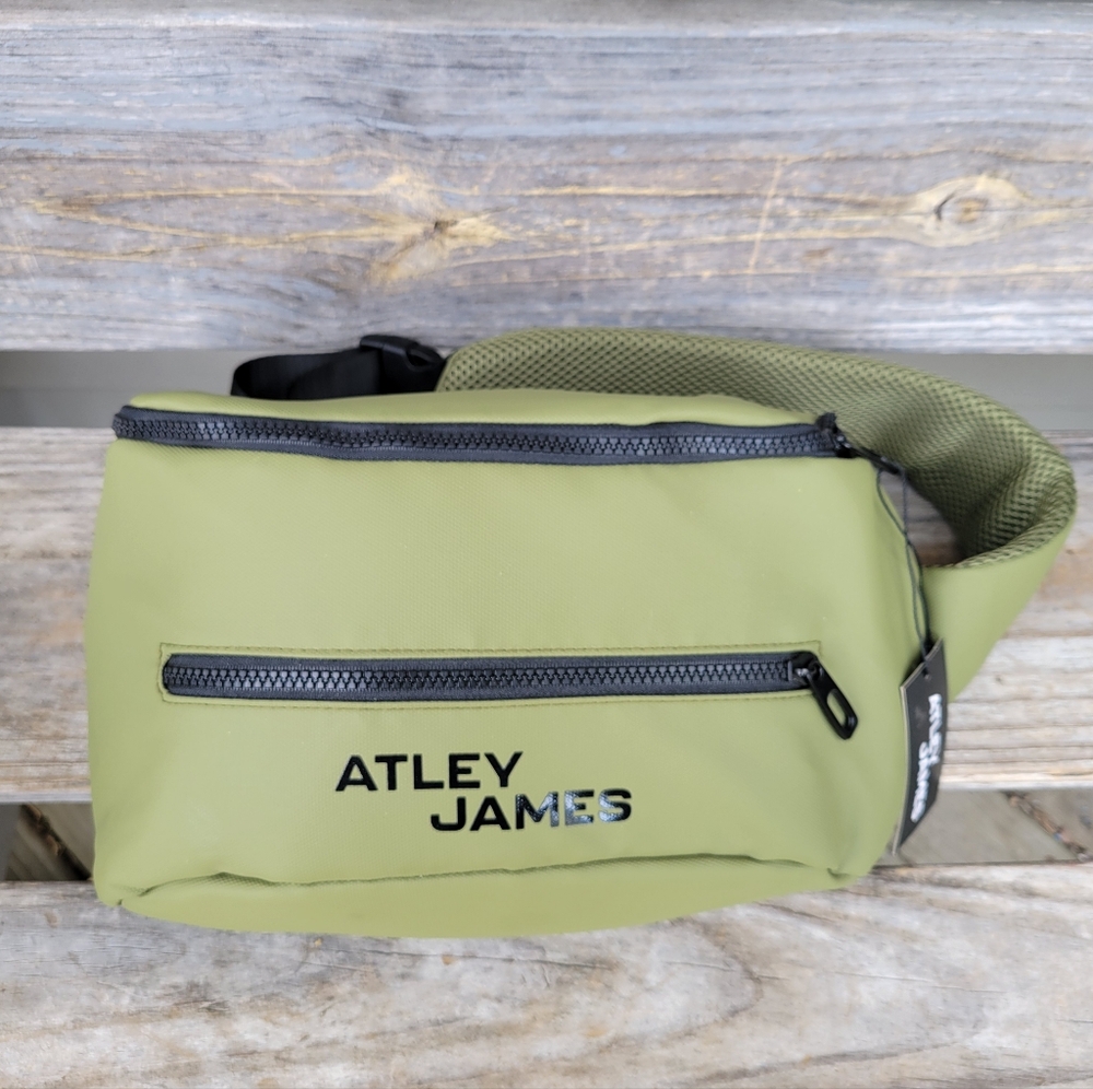 New Atley James Harmon Sling Bag, Crossbody Belt Bag, Fanny Pack